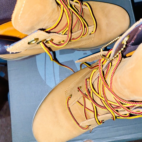 Timberland Jayne Women’s 6Inch Wheat Nubuck Boots - Picture 9 of 13